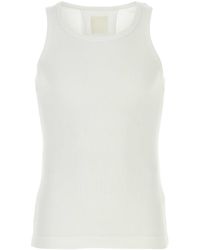 Givenchy - Stretch Cotton Tank Top - Lyst