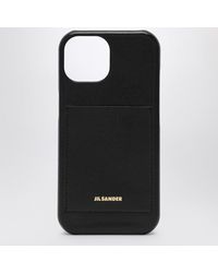 Jil Sander - Calfskin Leather iPhone Case - Lyst