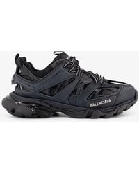 Balenciaga - Nylon And Mesh Track Sneakers - Lyst