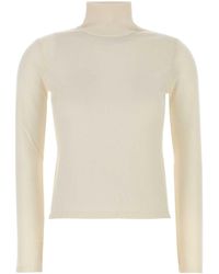 Max Mara - Ivory Cashmere Patroni Sweater - Lyst