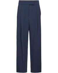 Giorgio Armani - Virgin Wool Two-Pleats Trousers - Lyst