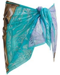 PUCCI - Pareo With Three Iconic Prints - Lyst