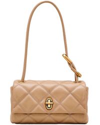Marc Jacobs - 'Mini Dual' Quilted Crossbody Bag With Turn-Lock Closure And Adjustable Shoulder Strap - Lyst
