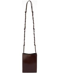 Jil Sander - Tangle Small Leather Crossbody Bag - Lyst