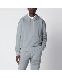 Thom Browne - Cotton Hooded Sweatshirt - Lyst