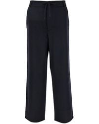 Moncler - Virgin-Wool Trousers - Lyst