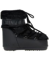 Moon Boot - "Icon" Low Faux Fur Boot - Lyst
