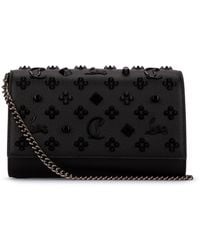 Christian Louboutin - Paloma Clutch Calf Emp/Sp Loubinthesky - Lyst