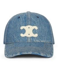 Celine - Triomphe Baseball Cap - Lyst
