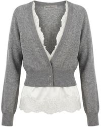 Ermano Scervino - Ermanno Scervino Cashmere Cardigan - Lyst