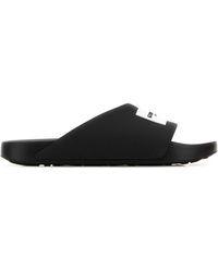 Givenchy - Label Slide Flat Sandal - Lyst