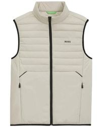 BOSS - Neutrals Jackets - Lyst