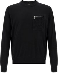 Fendi - Ff Pocket Sweater - Lyst
