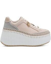 Chloé - Chloé Neutrals Trainers - Lyst