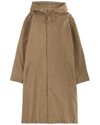 A.P.C. - Hooded Trench Coat - Lyst