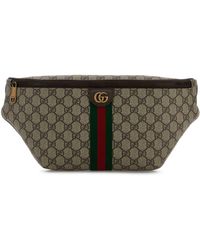 Gucci - Printed Canvas Belt Bag - Lyst