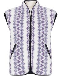 Isabel Marant - Printed Reversible Vest - Lyst