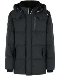 Moose Knuckles - 'Everest 3Q' Nylon And Cotton Down Jacket - Lyst