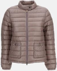 Herno - Short Down Jacket With Pockets - Lyst