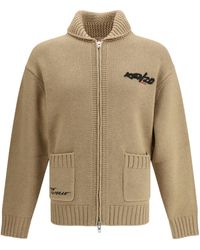 KENZO - Futura Zippered Cardigan - Lyst