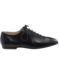 Lemaire - Souris Flat Classic Lace Up Shoes - Lyst