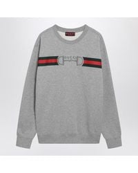 Gucci - Jersey Sweatshirt With Logo Print - Lyst