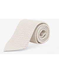 Tom Ford - Silk Tie With Geometric Pattern - Lyst