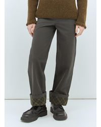 Burberry - Cotton Carpenter Pants - Lyst