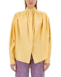 Etro - Regular Fit Stripe Pattern Blouse - Lyst