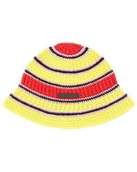 Stella McCartney - Crochet Bucket Hat - Lyst