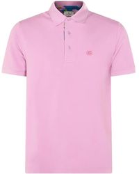 Etro - Polo Roma Printed Details - Lyst