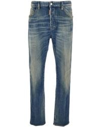 DSquared² - Jeans With Logo Patch On The Rear And Distressed Effect - Lyst