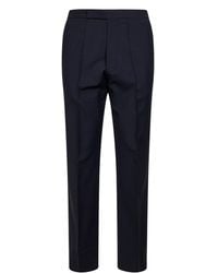 Prada - Wool And Mohair Tailored Trousers - Lyst