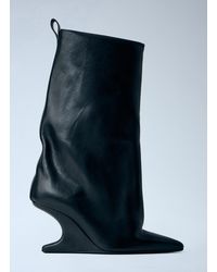 Rick Owens - Cantilever 8 Sharp Flared Boots - Lyst
