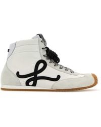 Loewe - Nylon And Suede Ballet Runner 2.0 Sneakers - Lyst