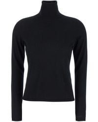 Max Mara - Solid Turtle Neck Sweater - Lyst