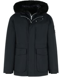 Moose Knuckles - 'Voltaire 3Q' Nylon Blend Down Jacket - Lyst