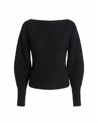 Alberta Ferretti - Wide Boat-Neck Sweater - Lyst