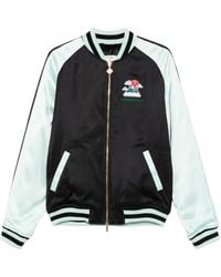 CASABLANCA - Embroidered Logo Bomber Jacket - Lyst