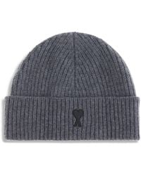 Ami Paris - Ami De Coeur Beanie Hat - Lyst