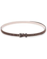 Brunello Cucinelli - Leather Belt - Lyst