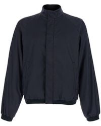 Gucci - Tech Fabric Web Stripe Jacket Polyamide Coat - Lyst
