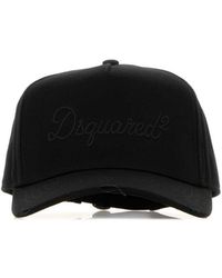 DSquared² - Dsquared Cotton Baseball Cap - Lyst