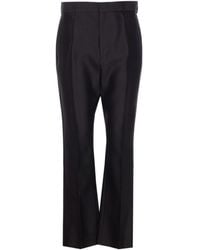 Loewe - Wool And Silk Pants - Lyst