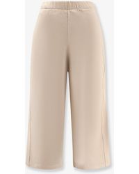 Max Mara - Filovia Silk And Cotton Jogger Trousers - Lyst