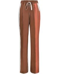 Kiton - Striped Silk Pants - Lyst