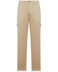 Etro - Stretch Cotton Cargo Pants - Lyst