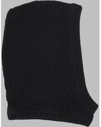 Rick Owens - Ribbed Knit Cashmere Blend Hood - Lyst