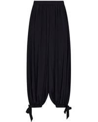 Chloé - Silk Crêpe De Chine Fluid Harem Trousers - Lyst