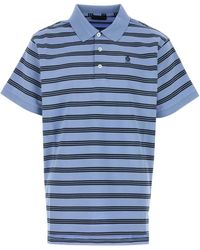 Prada - Shirt Collar Polo - Lyst